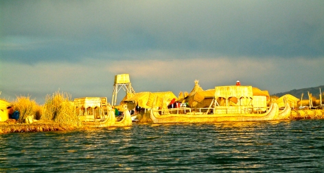 lake titikaka floating village